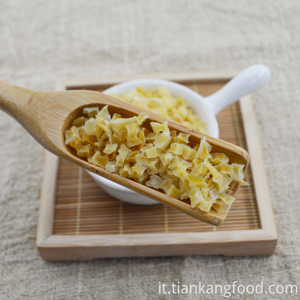 dehydrated white potato cubes